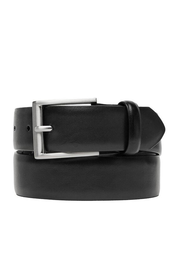 Gino Rossi Pasek C-MASON-ZZ23162 Czarny. Kolor: czarny. Materiał: skóra