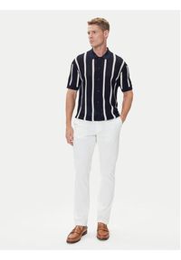 TOMMY HILFIGER - Tommy Hilfiger Chinosy Denton Essential MW0MW40262 Biały Straight Fit. Kolor: biały. Materiał: bawełna #5