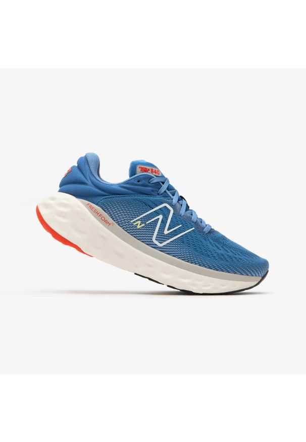 Buty do biegania męskie New Balance 840. Kolor: wielokolorowy, biały, niebieski. Szerokość cholewki: normalna