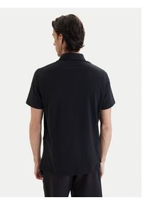 Under Armour Polo UA Icon 1386608 Czarny Loose Fit. Typ kołnierza: polo. Kolor: czarny. Materiał: bawełna #5