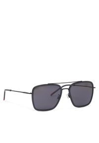 Hugo - Okulary przeciwsłoneczne HUGO. Kolor: szary #1