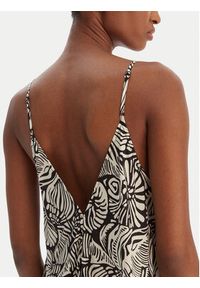 Seafolly Sukienka letnia C Shells 55763-DR Czarny Regular Fit. Kolor: czarny. Materiał: wiskoza. Sezon: lato #5