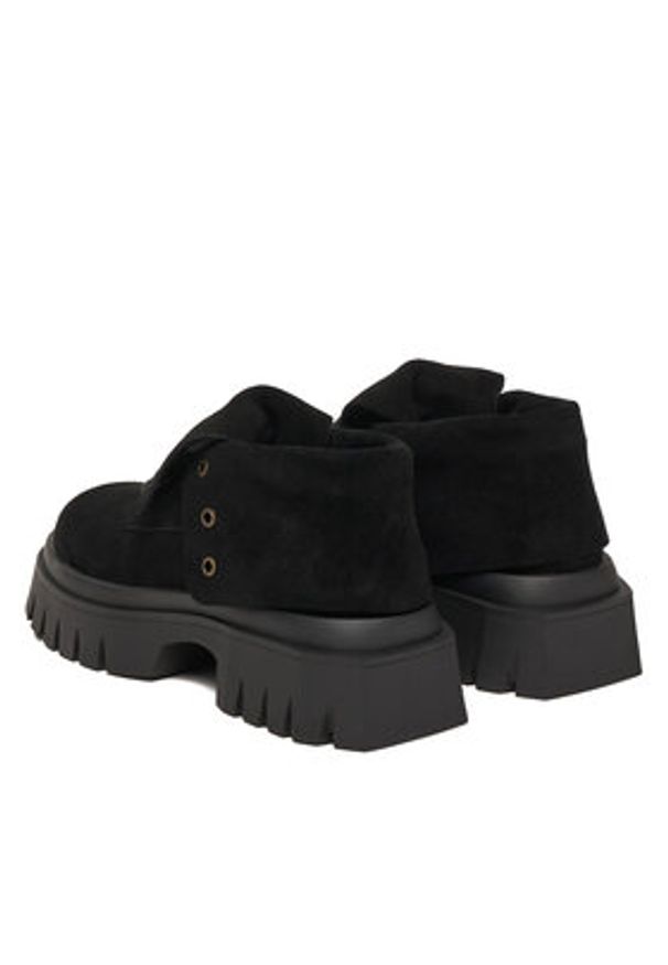 Steve Madden Trapery Parkview SM11004796 Czarny. Kolor: czarny. Materiał: materiał