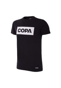 COPA FOOTBALL - Koszulka dla dorosłych - COPA Box Logo - Preto. Kolor: czarny. Sport: piłka nożna