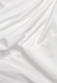 Born2be - Białe Body Bez Rękawów z Kopertowym Dekoltem Neaniethra. Okazja: na co dzień. Typ kołnierza: dekolt w serek. Kolor: biały. Materiał: jeans, materiał. Długość rękawa: bez rękawów. Styl: casual #4