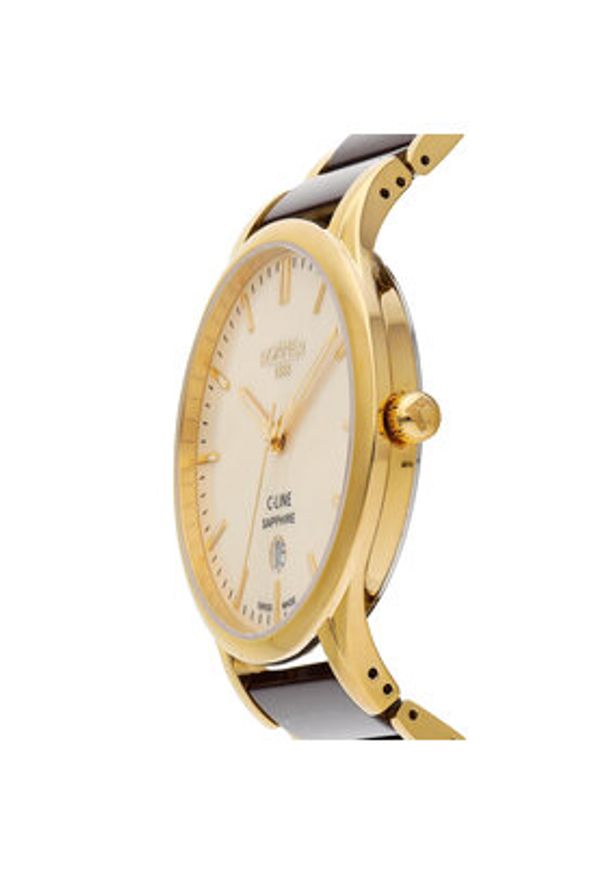 Roamer Zegarek C-Line 658833 48 35 63 Brązowy. Kolor: brązowy