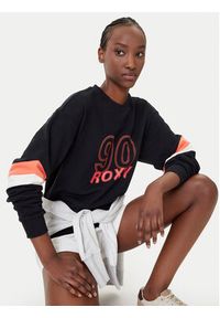 Roxy Bluza Essential Energy ERJFT04994 Czarny Regular Fit. Kolor: czarny. Materiał: bawełna #3