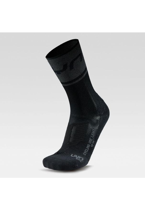 UYN - Skarpety rowerowe MAN CYCLING ONE LIGHT SOCKS r.42-44. Kolor: szary, czarny, brązowy, wielokolorowy. Sport: kolarstwo