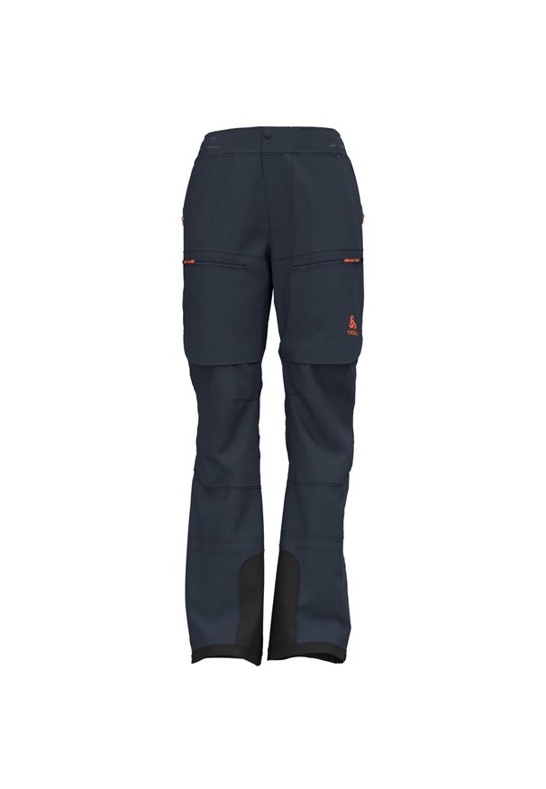 Spodnie narciarskie damskie Odlo X-ALP 3L PK WATERPR. Kolor: niebieski. Sezon: zima. Sport: narciarstwo