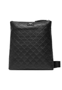 Emporio Armani Saszetka EM001688 AF14774 UC001 Czarny. Kolor: czarny. Materiał: skóra