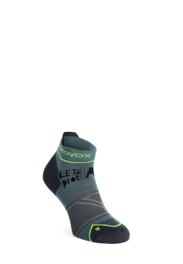 ORTOVOX - Skarpety męskie Ortovox Alpine Light Low Socks. Kolor: szary
