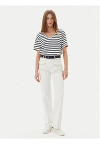 TOMMY HILFIGER - Tommy Hilfiger T-Shirt WW0WW44551 Granatowy Regular Fit. Kolor: niebieski. Materiał: bawełna #2