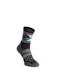 Skarpety damskie do biegania Smartwool Trail Run Targeted Cushion. Kolor: szary. Sport: bieganie
