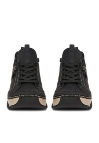 Rieker Sneakersy 45973-00 Czarny. Kolor: czarny. Materiał: syntetyk, materiał #5