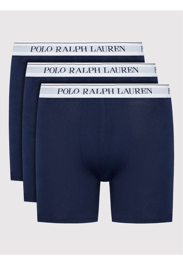 Polo Ralph Lauren Komplet 3 par bokserek 714830300035 Granatowy. Kolor: niebieski. Materiał: bawełna