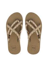 Teva Klapki Olowahu 6840 Beżowy. Kolor: beżowy. Materiał: materiał #6