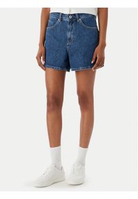 Karl Lagerfeld Jeans Szorty jeansowe B2W10067 Niebieski Straight Fit. Kolor: niebieski. Materiał: bawełna #1