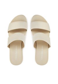 Calvin Klein Jeans Klapki Flatform Sandal Webbing In YW0YW01789 Écru. Materiał: materiał #4