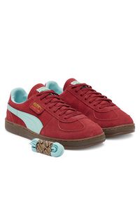 Puma Sneakersy Super Team SD 398528 08 Bordowy. Kolor: czerwony. Materiał: skóra, zamsz #5