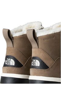 The North Face Śniegowce Sierra Mid Lace Wp NF0A4T3X8IU1 Brązowy. Kolor: brązowy. Materiał: zamsz, skóra #4