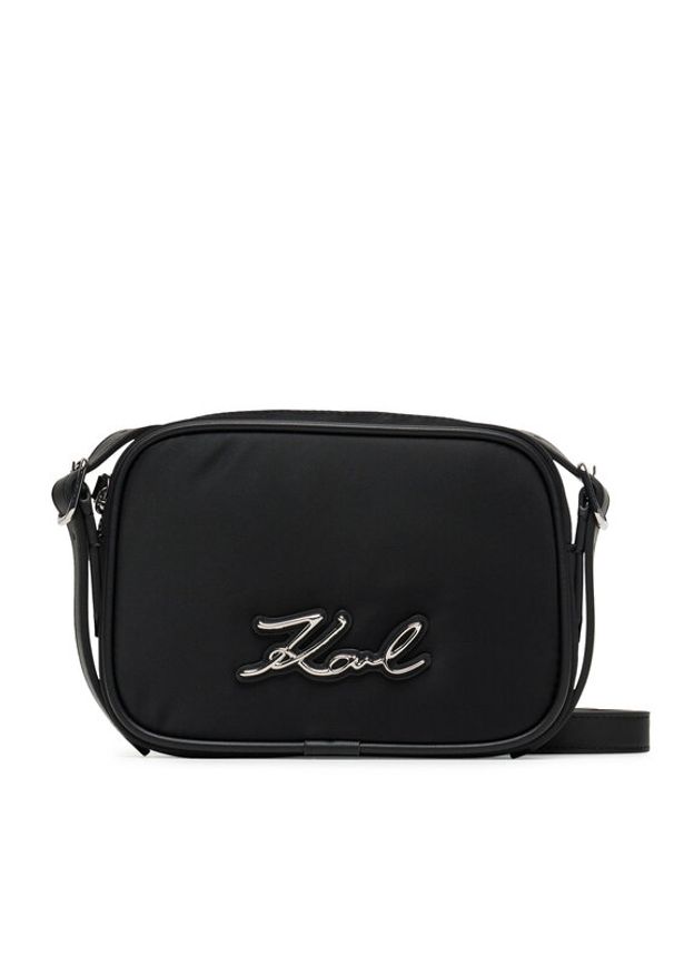 Karl Lagerfeld - KARL LAGERFELD Torebka A3W32092 Czarny. Kolor: czarny. Materiał: skórzane