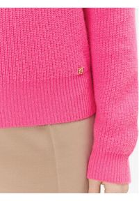 Pinko Sweter Squalo 102492 A1A7 Różowy Regular Fit. Kolor: różowy. Materiał: wiskoza