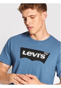 Levi's® T-Shirt Classic Graphic 22491-0368 Niebieski Classic Fit. Kolor: niebieski. Materiał: bawełna