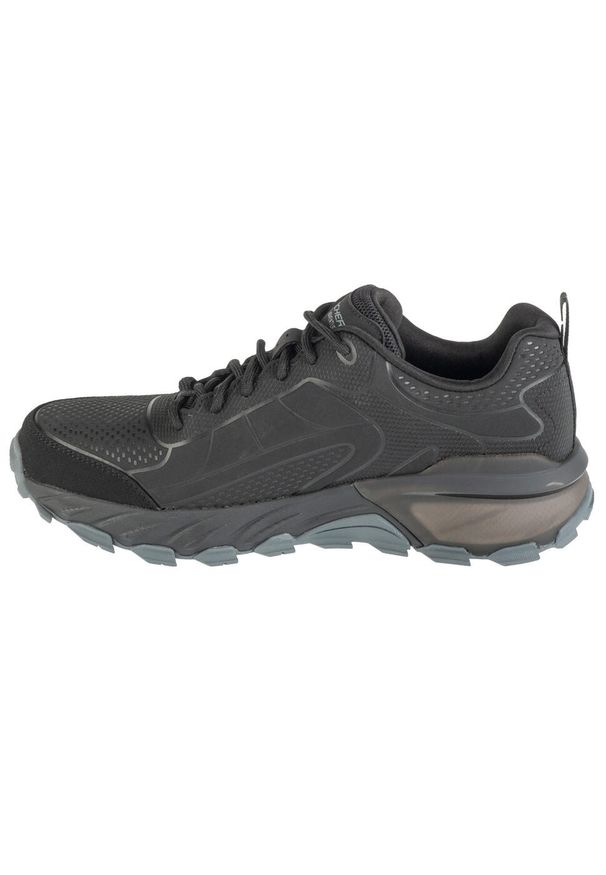 skechers - Buty sportowe Sneakersy męskie, Max Protect - Irongu Patike. Kolor: czarny. Sport: turystyka piesza
