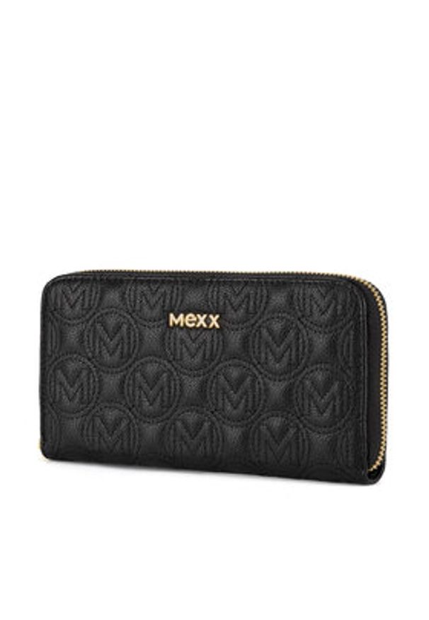 MEXX Portfel MEXX-W1-001-AW24 Czarny. Kolor: czarny. Materiał: materiał, poliester