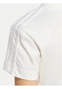 Adidas - adidas T-Shirt ALL SZN 3-Stripes IW1133 Biały Slim Fit. Kolor: biały. Materiał: bawełna #5