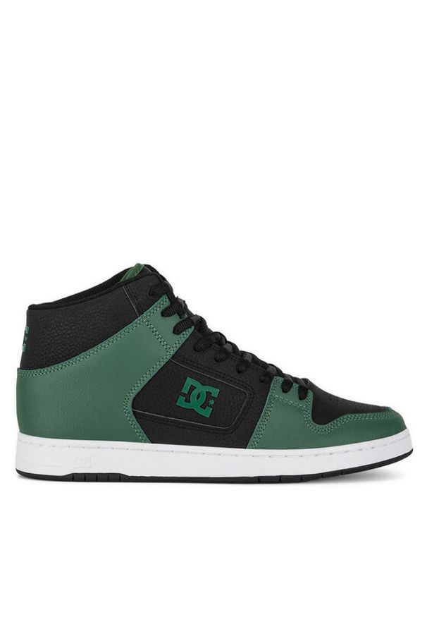 DC Shoes Sneakersy MANTECA 4 HI ADYS100743-BF0 Zielony. Kolor: zielony. Materiał: skóra