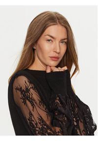 ViCOLO Sweter 77064S Czarny Regular Fit. Kolor: czarny. Materiał: syntetyk
