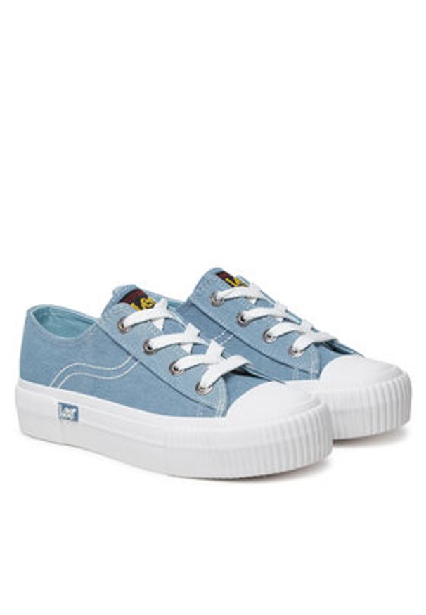 Lee Trampki Isla C Women Low 50251001 .21H Niebieski. Kolor: niebieski. Materiał: materiał