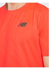 New Balance Koszulka techniczna Speed Jacquard MT23281 Pomarańczowy Athletic Fit. Kolor: pomarańczowy. Materiał: syntetyk #3