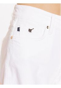 JOOP! Szorty jeansowe 30037419 Biały Relaxed Fit. Kolor: biały. Materiał: jeans