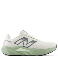 Buty męskie New Balance FuelCell Propel v5 MFCPRCA5 – beżowe. Okazja: na co dzień. Kolor: beżowy. Materiał: guma, materiał, syntetyk. Szerokość cholewki: normalna. Sport: bieganie, fitness