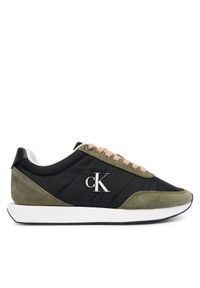 Sneakersy Calvin Klein. Kolor: czarny. Materiał: nylon