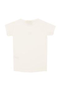 LEONE 1947 APPAREL - Dziewczęcy t-shirt Pure Chic. Kolor: biały. Sport: joga i pilates
