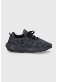 adidas Originals - Buty Swift Run 22 GW8166. Nosek buta: okrągły. Zapięcie: sznurówki. Kolor: czarny. Materiał: guma. Sport: bieganie #1