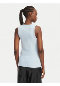 Hugo - HUGO Top Datamia 50514489 Niebieski Slim Fit. Kolor: niebieski. Materiał: bawełna #3