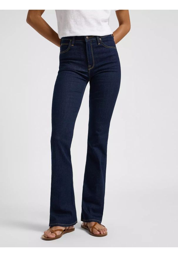 Lee - DAMSKIE SPODNIE LEE BREESE BOOT ONE WASH 112367526