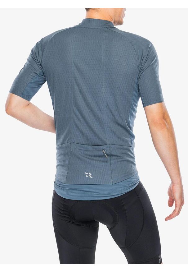 Koszulka rowerowa męska Rab Cinder Jersey. Kolor: niebieski. Materiał: jersey