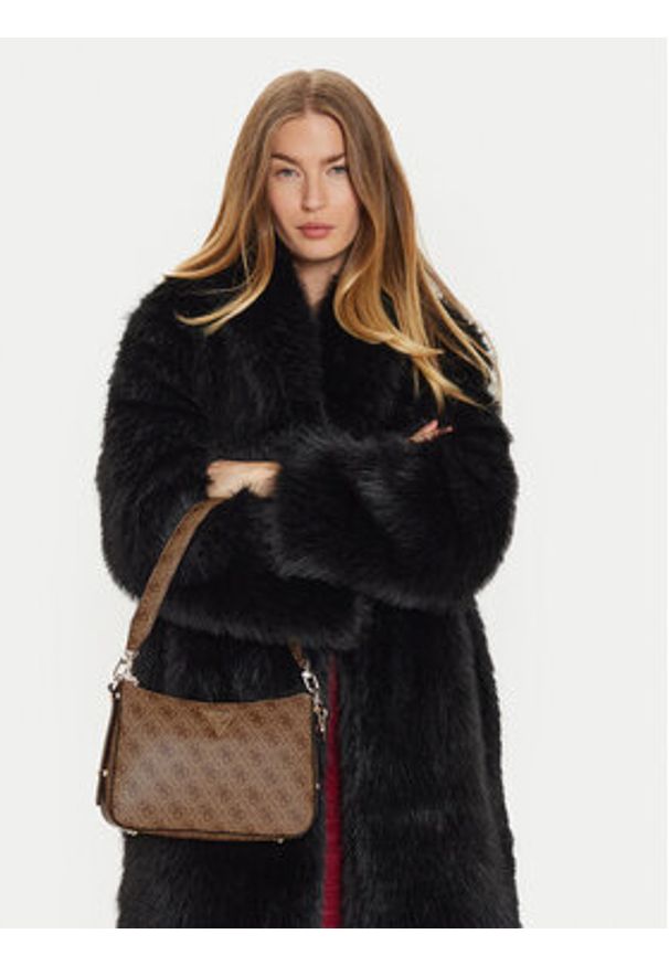 Guess Torebka HWESG9 51018 Brązowy. Kolor: brązowy. Materiał: skórzane