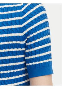 TOMMY HILFIGER - Tommy Hilfiger Sweter WW0WW49613 Niebieski Slim Fit. Kolor: niebieski. Materiał: bawełna #2