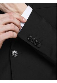 Jack & Jones Garnitur Franco 12181339 Czarny Super Slim Fit. Kolor: czarny. Materiał: syntetyk #7