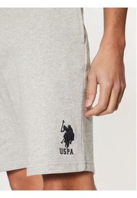 U.S. Polo Assn. Szorty sportowe MUP3355 Szary Regular Fit. Kolor: szary. Materiał: bawełna. Styl: sportowy