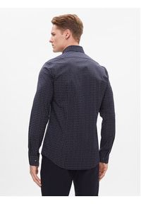 Calvin Klein Koszula K10K112298 Granatowy Slim Fit. Kolor: niebieski. Materiał: bawełna #5