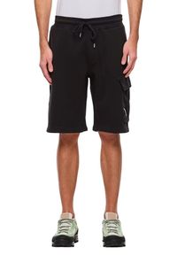 C.P. Company - C.P. COMPANY Czarne spodenki męskie Bermudy-Cargo, Rozmiar L. Kolor: czarny #4