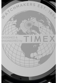 Timex Zegarek TW2T66200 męski kolor czarny. Kolor: czarny. Materiał: skóra, materiał #2
