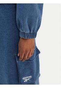 Reebok Bluza Polina RK25486CCW Niebieski Regular Fit. Kolor: niebieski. Materiał: bawełna #5